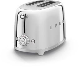 SMEG Toaster Chrome 2 slice - TSF01SSEU