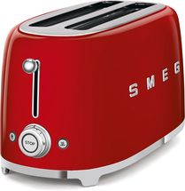 SMEG Toaster 4 slice - Red - TSF02RDEU
