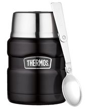 Thermos Food Carrier King Black Matte 450 ml
