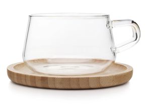 Viva Scandinavia Tea Glass with Saucer Classic 250 ml