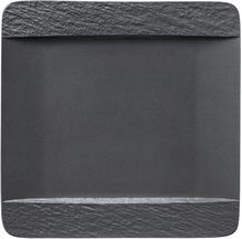 Villeroy &amp; Boch Dinner Plate Manufacture Rock - Black - 28 x 28 cm