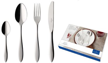 Villeroy & Boch 24-Piece Cutlery Set Arthur Polished