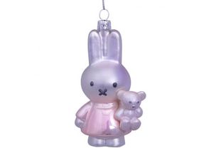 Vondels Christmas Tree Decorations - Miffy with pink dress