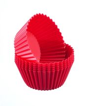 Westmark Muffin Moulds Silicone Red - 6 Piece