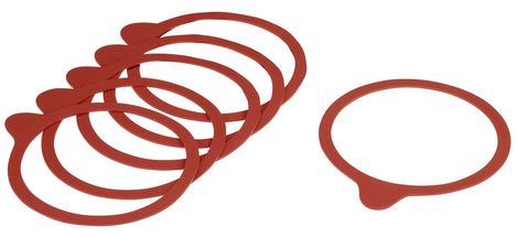 Westmark Rubber Rings for Mason Jars Ø9.4 cm - Set of 6