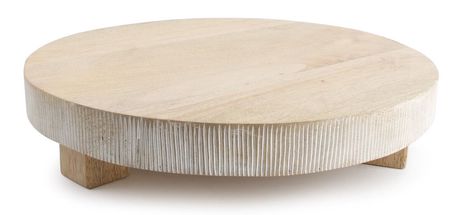 CasaLupo Serving Board Cosy Grand Wood ø 38 cm