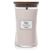 WoodWick Scented Candle Large Rosewood - 18 cm / ø 10 cm