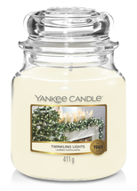 Yankee Candle Scented Candle Medium Twinkling Lights