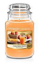 Yankee Candle Large Jar Farm Fresh Peach