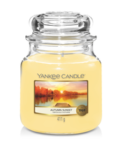 Yankee Candle Medium Autumn Sunset - 13 cm / ø 11 cm