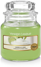 Yankee Candle Small Vanilla Lime - 9 cm / ø 6 cm