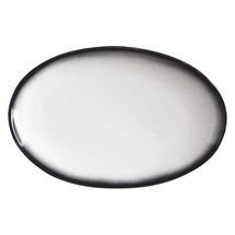 Maxwell & Williams Oval bowl Caviar Granite 25 x 16 cm