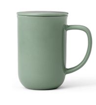 Viva Scandinavia Mug with Filter Minima Balance Stone Green 500 ml