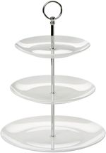 Maxwell &amp; Williams Afternoon Tea Stand / Serving Tower Cashmere Round - 3-Layered