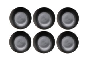 Studio Tavola Deep Plates Black Tie ⌀ 21 cm - Set of 6