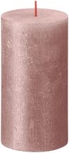 Bolsius Pillar Candle Shimmer Pink - 13 cm / ø 7 cm