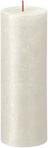 Bolsius Pillar Candle Shimmer Ivory 190/68 mm