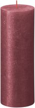 Bolsius Pillar Candle Shimmer Red - 19 cm / ø 7 cm