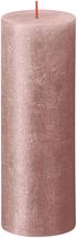 Bolsius Pillar Candle Shimmer Pink - 19 cm / ø 7 cm