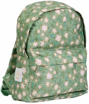 A Little Lovely Company Backpack Small - Green Blossoms