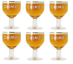 Chimay Beer Glass Chalice 330 ml - Set of 6