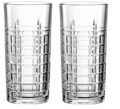 Cookinglife Long Drink Glasses Square 320 ml - 2 Pieces