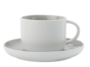 Maxwell & Williams Cup and Saucer Tint Light Grey 250 ml