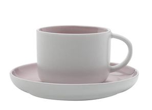 Maxwell &amp; Williams Cup and Saucer Tint Pink 250 ml