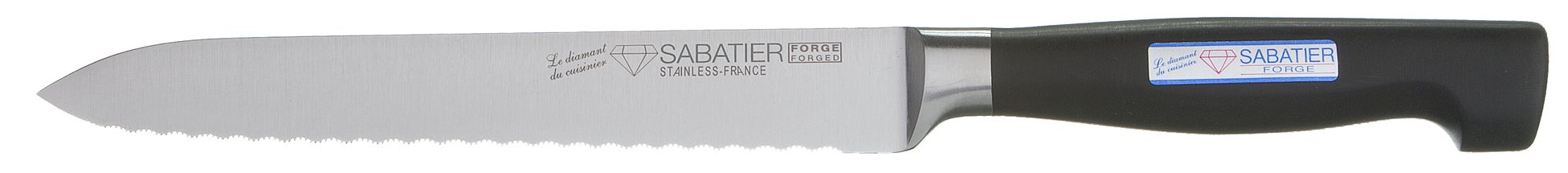 Diamant Sabatier Utility Knife Forge Rigged 14 cm