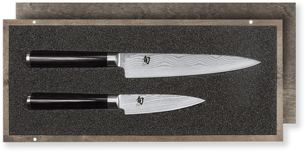 
Kai Knife Set Shun Classic (Utility Knife + Universal Knife) 2-piece - DMS-210