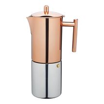 La Cafetière Espresso Maker - stainless steel / copper - 600 ml / 7 cups