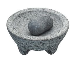 KitchenCraft Mortar and Pestle - Granite - 20 cm