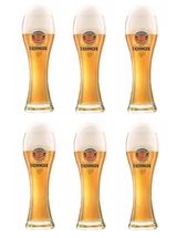 Erdinger Beer Glasses 330 ml - 6 Pieces