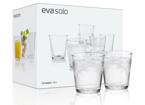 Eva Solo 12-Piece Glass Set Transparent 250 ml