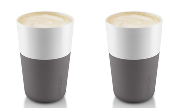 Eva Solo Cafe Latte Mug Grey 360 ml - Set of 2