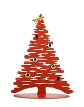 Alessi Christmas Tree Bark - BM06 R - Red - 45 cm - by Michael Boucquillon &amp; Donia Maaoui
