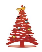 Alessi Christmas Tree Bark - BM06/30 R - Red - 30 cm - by Michael Boucquillon &amp; Donia Maaoui