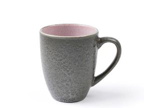 Bitz Mug Gastro Grey/light pink 300 ml