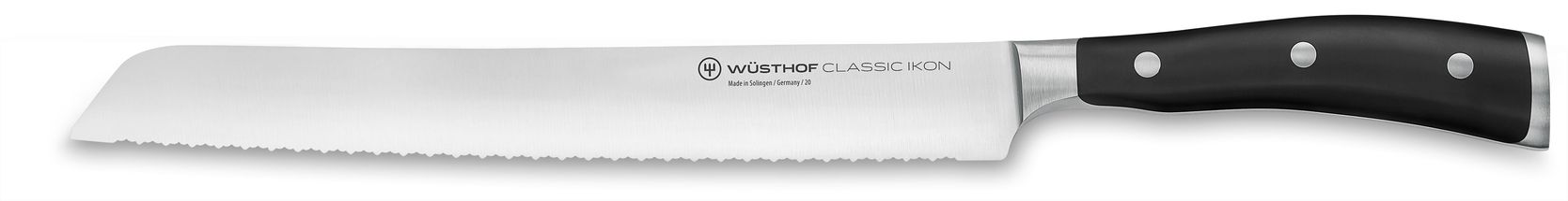 Wusthof Bread Knife Classic Ikon Double Serrated 23 cm