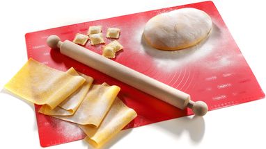 Imperia Silicone Baking Mat Silicone + Rolling Pin 42 x 62 cm