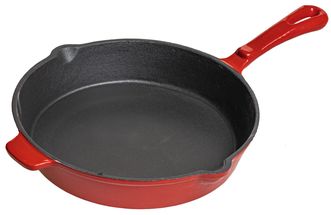 Blackwell Skillet Cast Iron - Red - ø 26 cm - Without non-stick coating