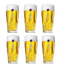 Jupiler Beer Glasses 330 ml - 6 Pieces