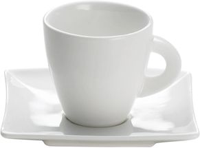Maxwell &amp; Williams Cup and Saucer East Meets West 80 ml