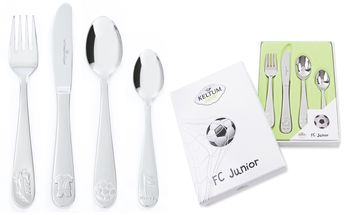 Keltum 4-Piece Children's Cutlery Set Junior FC