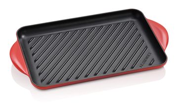 Le Creuset Griddle Plate Tradition Rectangular Cherry Red 32x22
