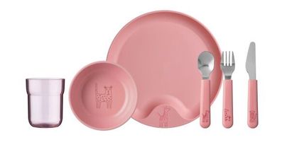 Mepal Children's Tableware Mio Deep Pink 6-Piece