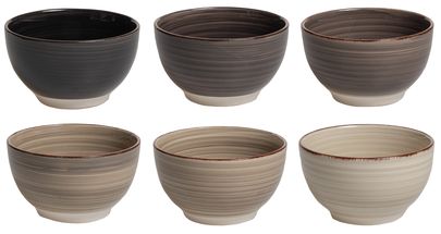 Studio Tavola Bowls Vintage Loft ø 14 cm - 6 Pieces