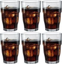 Bormioli Rocco Long Drink Glasses Rock Bar 370 ml - 6 Pieces
