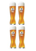 Krombacher Beer Glasses Weizen 500 ml - 4 Pieces