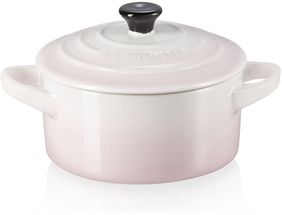 Le Creuset Serving Pan / Mini Casserole - Signature - Shell Pink - ø 10 cm / 250 ml